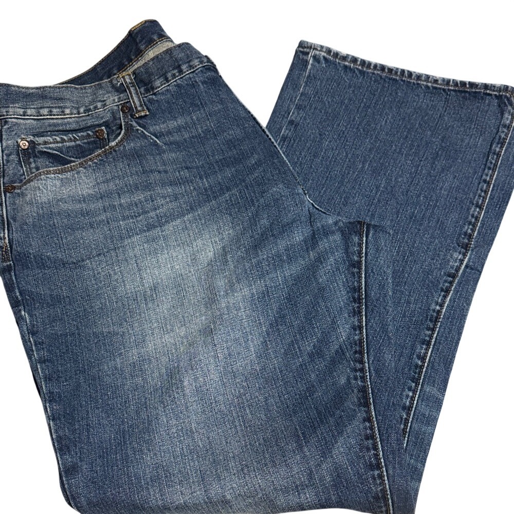 Gap Premium Bootcut‎ Jeans Mens 40x30 Medium Wash Blue Denim Pants